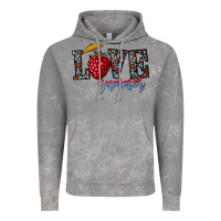 Cloud Rock love summer Vintage Hoodie - CowhideDigitalArt