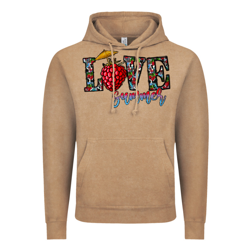 Love Summer Vintage Hoodie by CowhideDigitalArt | Teevron
