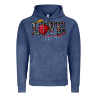 Vintage Denim love summer Vintage Hoodie - CowhideDigitalArt