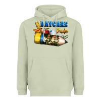Matcha daycare dude Heavyweight Hoodie - BundleAndBundleShop