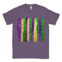 Lavender mardi gras brushstrokes Classic Tee - AdoDesignShop