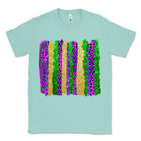 Seafoam mardi gras brushstrokes Classic Tee - AdoDesignShop