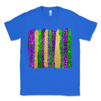 True Royal mardi gras brushstrokes Classic Tee - AdoDesignShop