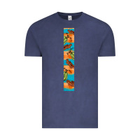 Vintage Denim fall pumkin Vintage Tee - BundleAndBundleShop