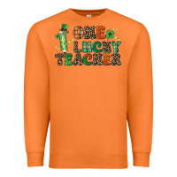 Carrot one lucky teacher Premium Sweatshirt - LillyAllenDesigns
