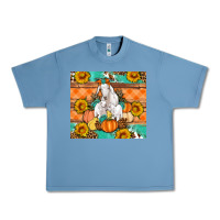 Pebble Blue Goat family fall pumpkins gemstone Urban Heavy Tee - Artiststas