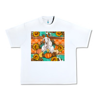 White Goat family fall pumpkins gemstone Urban Heavy Tee - Artiststas
