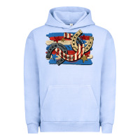 Pigment Grape Ice 4th of july horseshoe Urban Hoodie - CowGirlArtShop
