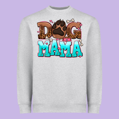 Dog Mama Heavyweight Sweatshirt Designed By Adodesignshop