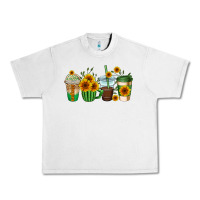 Lunar Rock sunflowers coffee cups Urban Heavy Tee - AdoDesignShop
