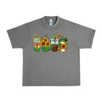 Tornado sunflowers coffee cups Urban Heavy Tee - AdoDesignShop