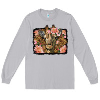 Moon Dust Western Floral Giraffe Long Sleeve Tee - LillyAllenDesigns