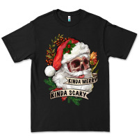 Black Kinda merry kinda scary Premium Tee - RanaPortraitStore