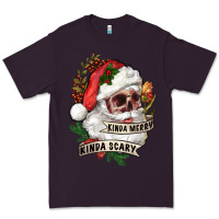 Plum Kinda merry kinda scary Premium Tee - RanaPortraitStore