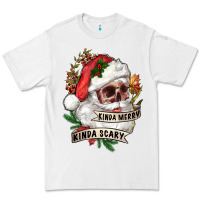 White Kinda merry kinda scary Premium Tee - RanaPortraitStore