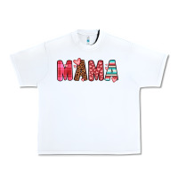 White mama Urban Heavy Tee - JahusDesignShop