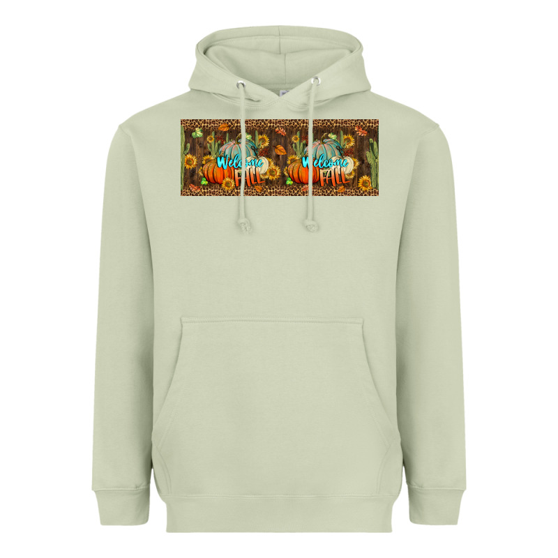 Welcome Fall 11 Oz Mug Heavyweight Hoodie by BundleAndBundleShop | Teevron
