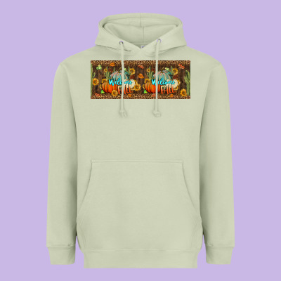 Welcome Fall 11 Oz Mug Heavyweight Hoodie Designed By Bundleandbundleshop