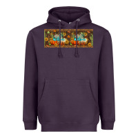Plum welcome fall 11 oz mug Heavyweight Hoodie - BundleAndBundleShop