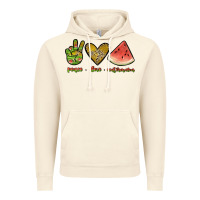 Vintage Artic peace love watermelon Vintage Hoodie - JahusDesignShop