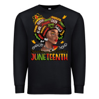 Black remembering my ancestors juneteenth Premium Sweatshirt - LillyAllenDesigns