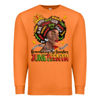 Carrot remembering my ancestors juneteenth Premium Sweatshirt - LillyAllenDesigns