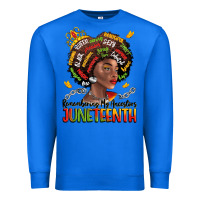 True Royal remembering my ancestors juneteenth Premium Sweatshirt - LillyAllenDesigns