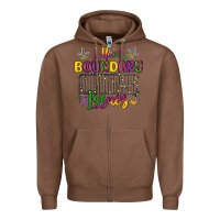 Chestnut i have boundary issues Zipper Hoodie - MaliasSmallBusiness