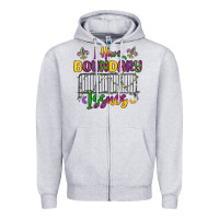 Heather Grey i have boundary issues Zipper Hoodie - MaliasSmallBusiness