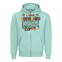 Seafoam i have boundary issues Zipper Hoodie - MaliasSmallBusiness