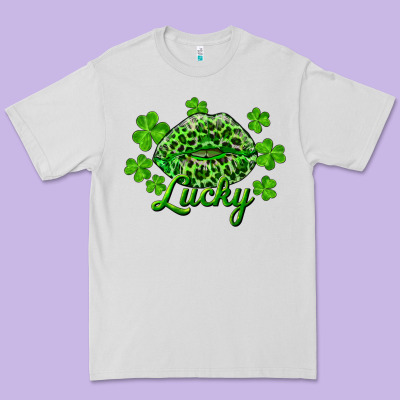 Premium Tee Kiss lucky