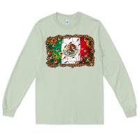 Matcha Christmas lights Mexican flag Long Sleeve Tee - Jasminsmagicworld