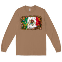 Toasted Coconut Christmas lights Mexican flag Long Sleeve Tee - Jasminsmagicworld