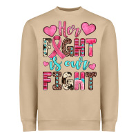 Mushroom her fight is our fight Heavyweight Sweatshirt - JahusDesignShop