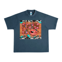 Midnight Navy pucker up Urban Heavy Tee - JahusDesignShop