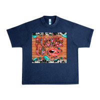 Navy pucker up Urban Heavy Tee - JahusDesignShop