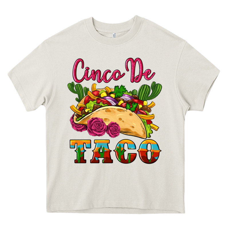 Cinco De Taco Heavy Core Tee by Artiststas | Teevron