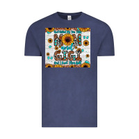 Vintage Denim god gifted me two titles mom and gigi and i rock them both Vintage Tee - JahusDesignShop