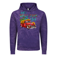 Cloud Purple just a small town girl with car Vintage Hoodie - HRA Design Shop