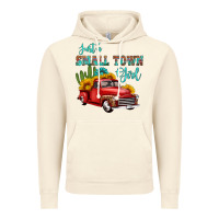 Vintage Artic just a small town girl with car Vintage Hoodie - HRA Design Shop