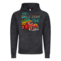 Vintage Black just a small town girl with car Vintage Hoodie - HRA Design Shop