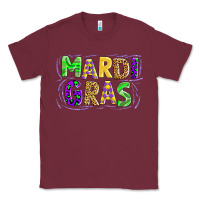 Burgundy mardi gras Classic Tee - AdoDesignShop