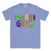 Colony Blue mardi gras Classic Tee - AdoDesignShop