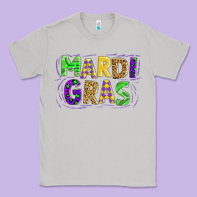 Mardi Gras Classic Tee Designed By Adodesignshop
