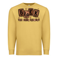 Antique Gold black the prime element melanin Premium Sweatshirt - LillyAllenDesigns