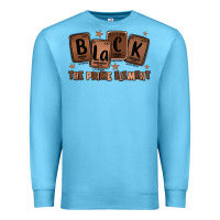 Ocean Blue black the prime element melanin Premium Sweatshirt - LillyAllenDesigns
