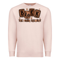 Pale Pink black the prime element melanin Premium Sweatshirt - LillyAllenDesigns