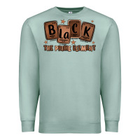Seafoam black the prime element melanin Premium Sweatshirt - LillyAllenDesigns