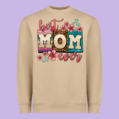 Best Mom Ever Heavyweight Sweatshirt Designed By Adodesignshop