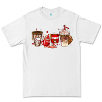 White baseball coffee cups Premium Tee - texasbilliewilder